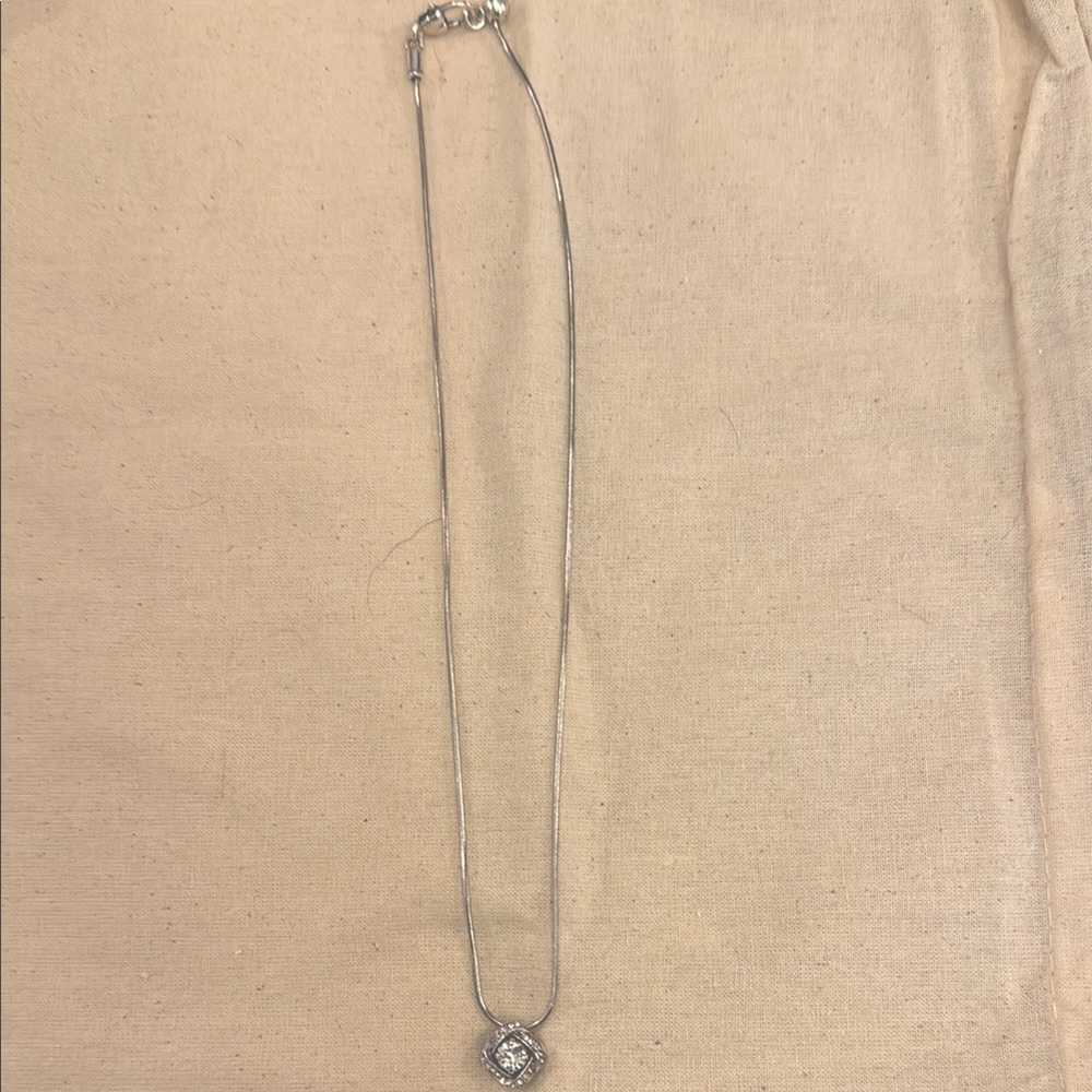 Silver Necklace with Pendant